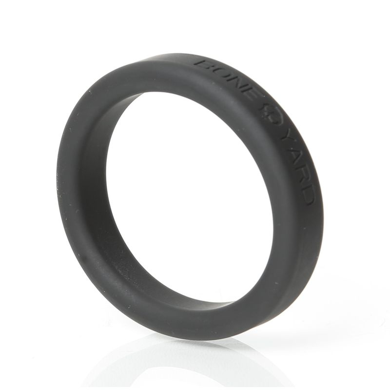 Boneyard Silicone Ring 45mm Black