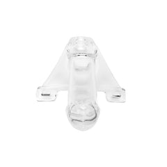Zoro Knight 6in Hollow Shaft Clear Strap On