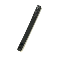 Boneyard Silicone Cock Strap - 3 Snap Ring - Black
