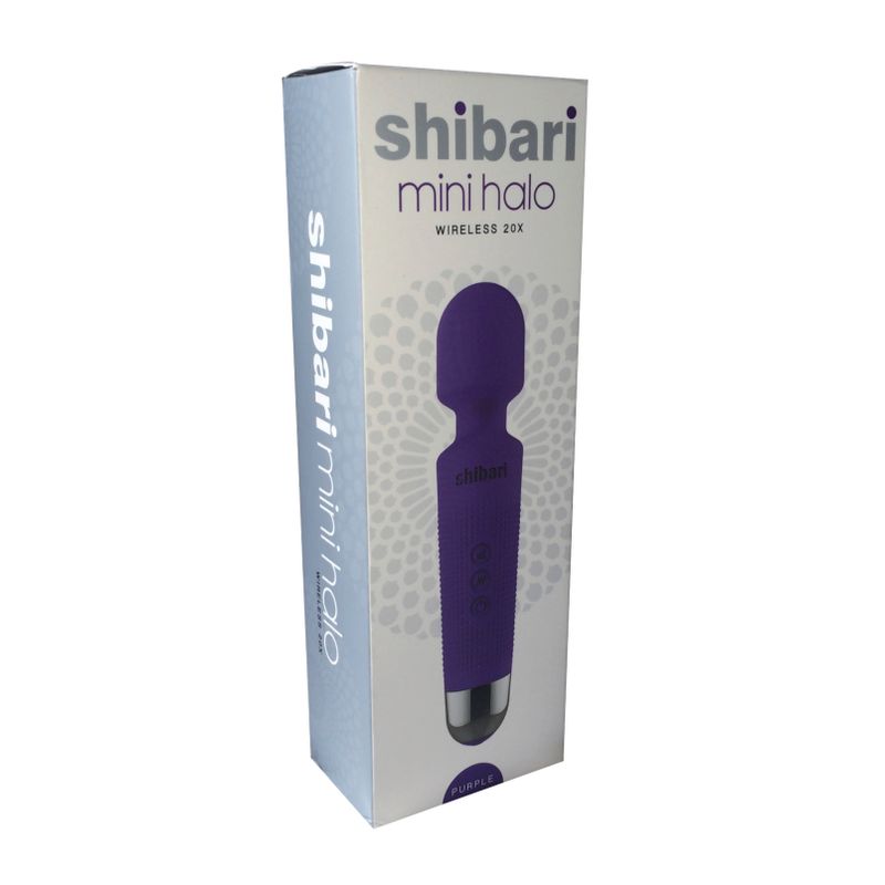 Shibari Mini Wand Halo 20X Purple