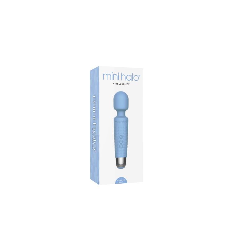 Shibari Mini Wand Halo 20X Powder Blue