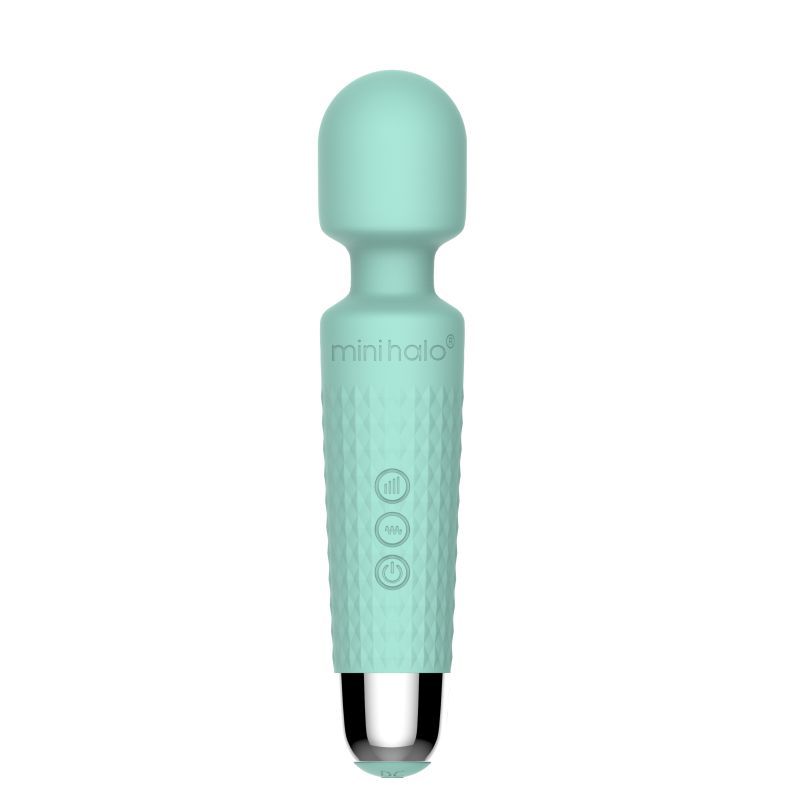 Shibari Mini Wand Halo 20X Minty Green