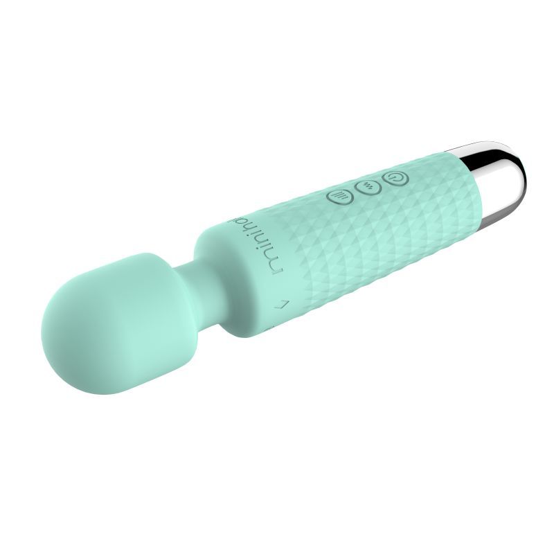 Shibari Mini Wand Halo 20X Minty Green