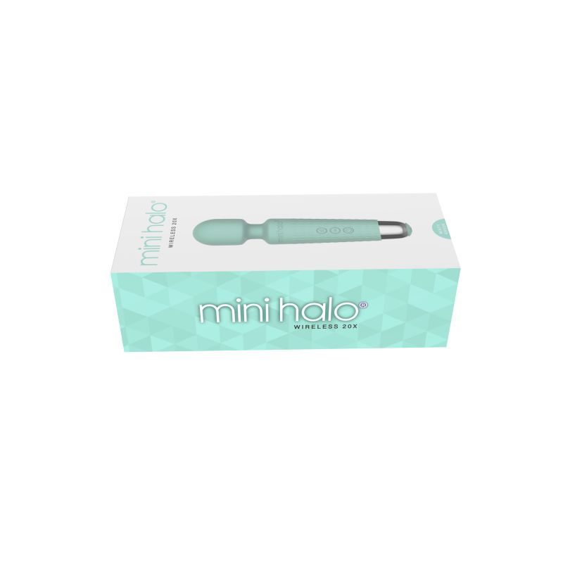 Shibari Mini Wand Halo 20X Minty Green