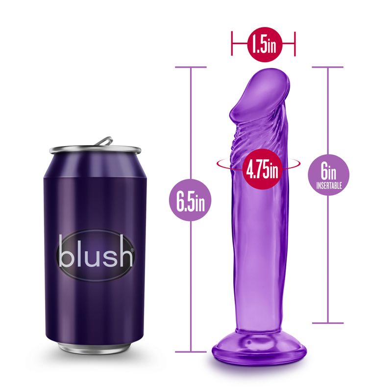 B Yours Sweet N Small 6in Purple