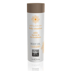 Shiatsu Luxury Body Oil Edible Apricot and Sea Buckthorn