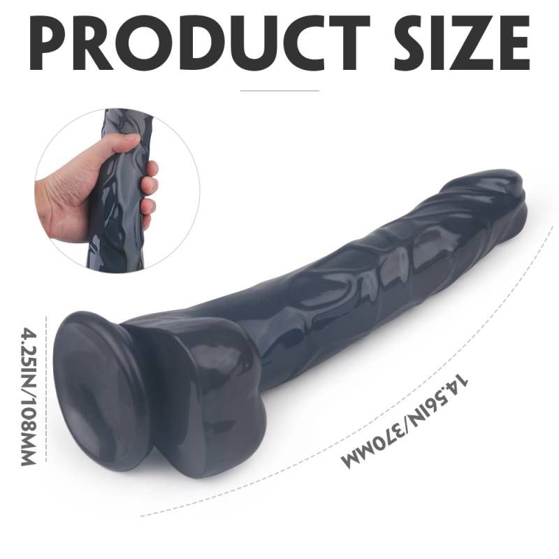 King Kong Dong w Balls Black XXL