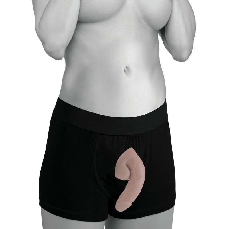 Large Bulge Soft Packer Dildo Light Skin Tone