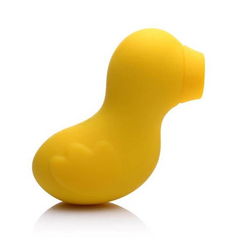 Sucky Ducky Silicone Clitoral Stimulator Yellow