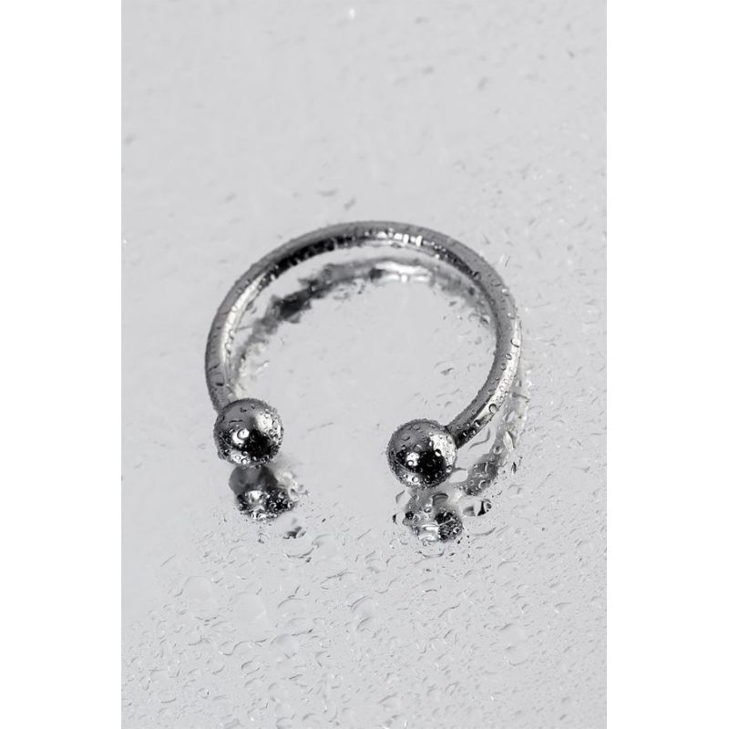 Silver Metal 30mm Penis Erection Ring
