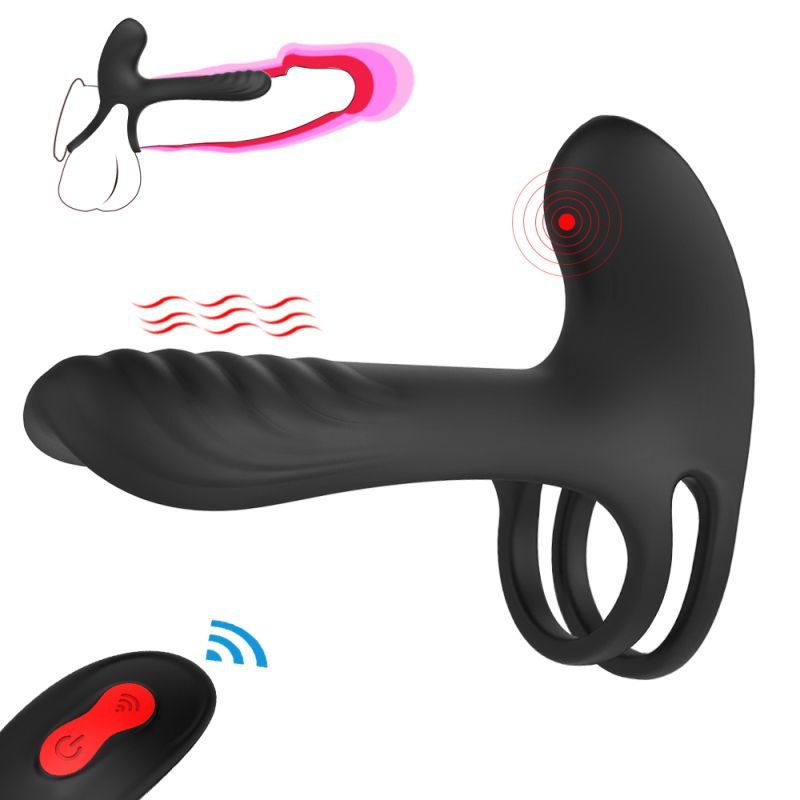 Frank Remote Control Vibrating Penis Shaft and Clit Stim Enhancer