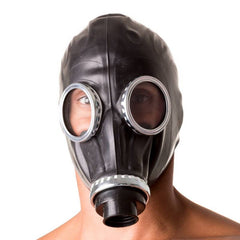 Classic 80s Fetish Rubber Gas Mask