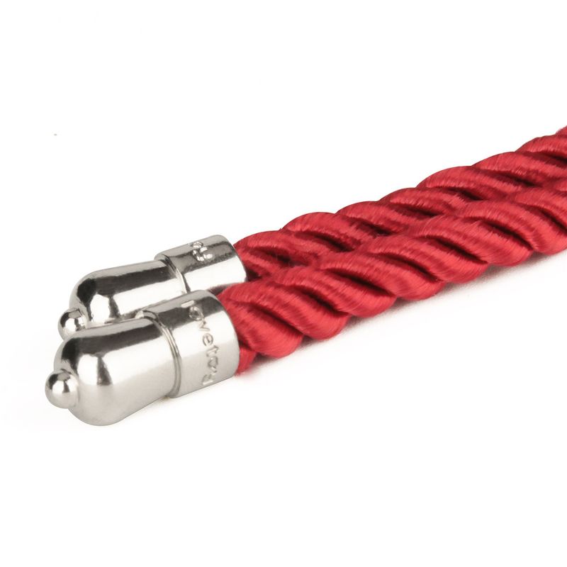 Rebellion Reign Crimson 10m Silky Bondage Rope Red