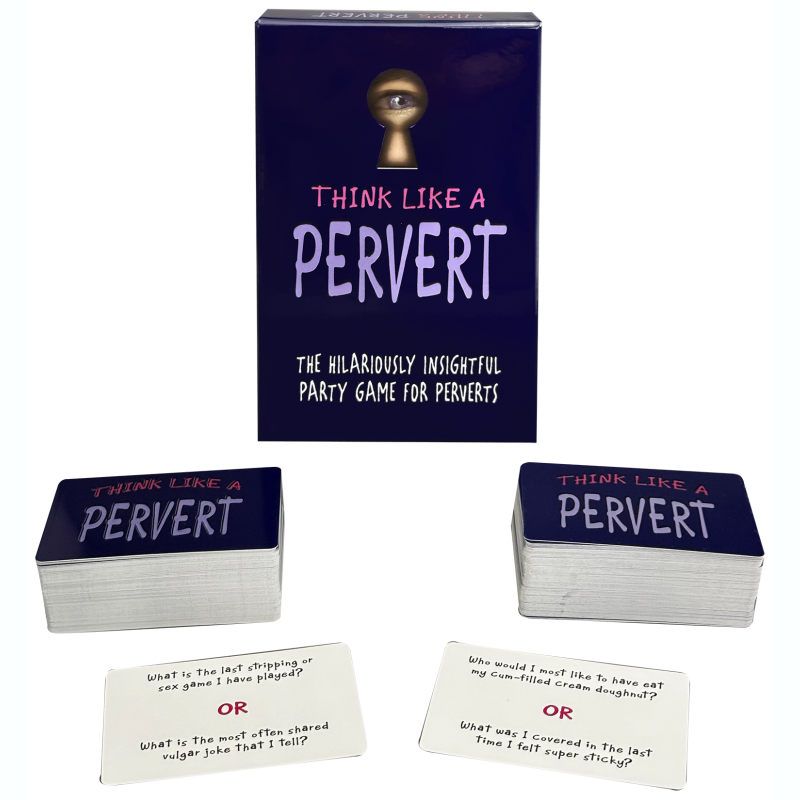 Think Like A Pervert Card Game