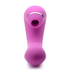 Shegasm 5 Star 10X Tapping G-Spot Vibe w Suction Pink