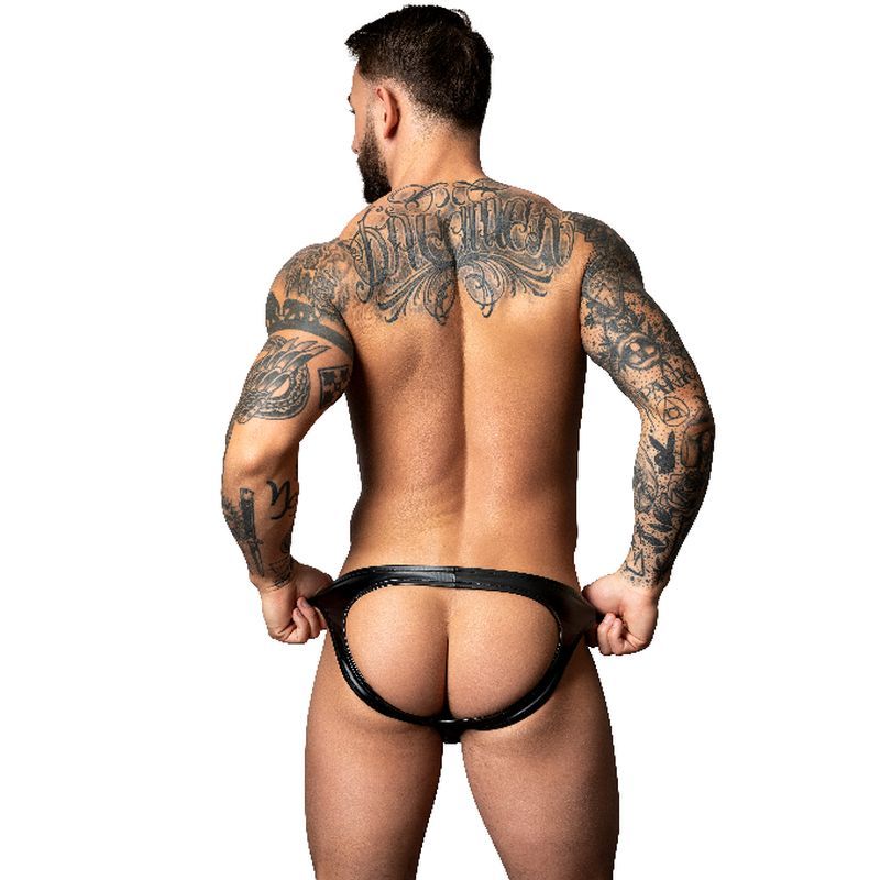 Male Power Moonshine Jock Strap Black