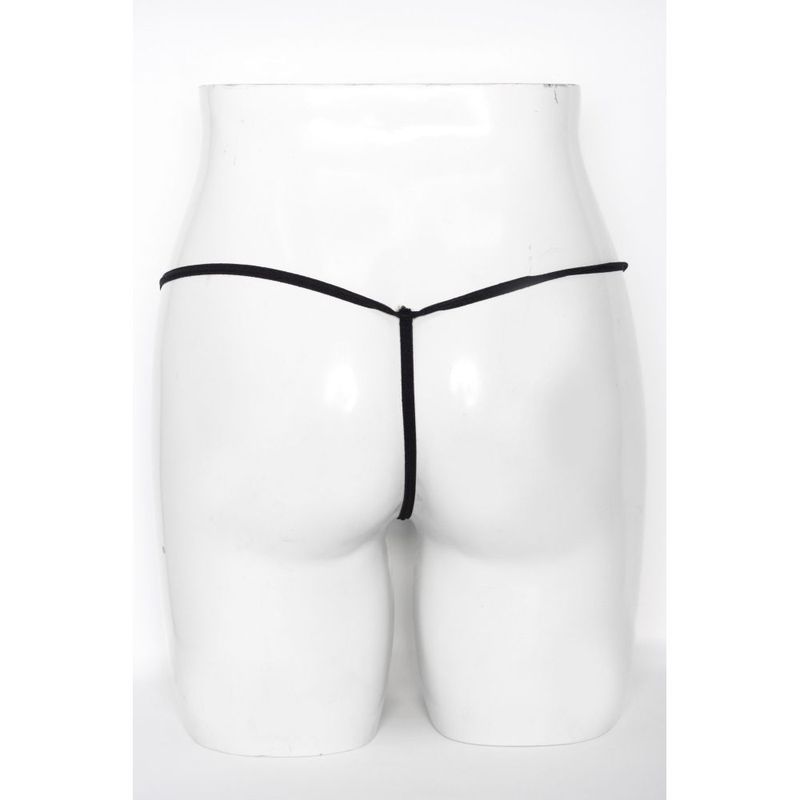 Mesh Net G-String Black