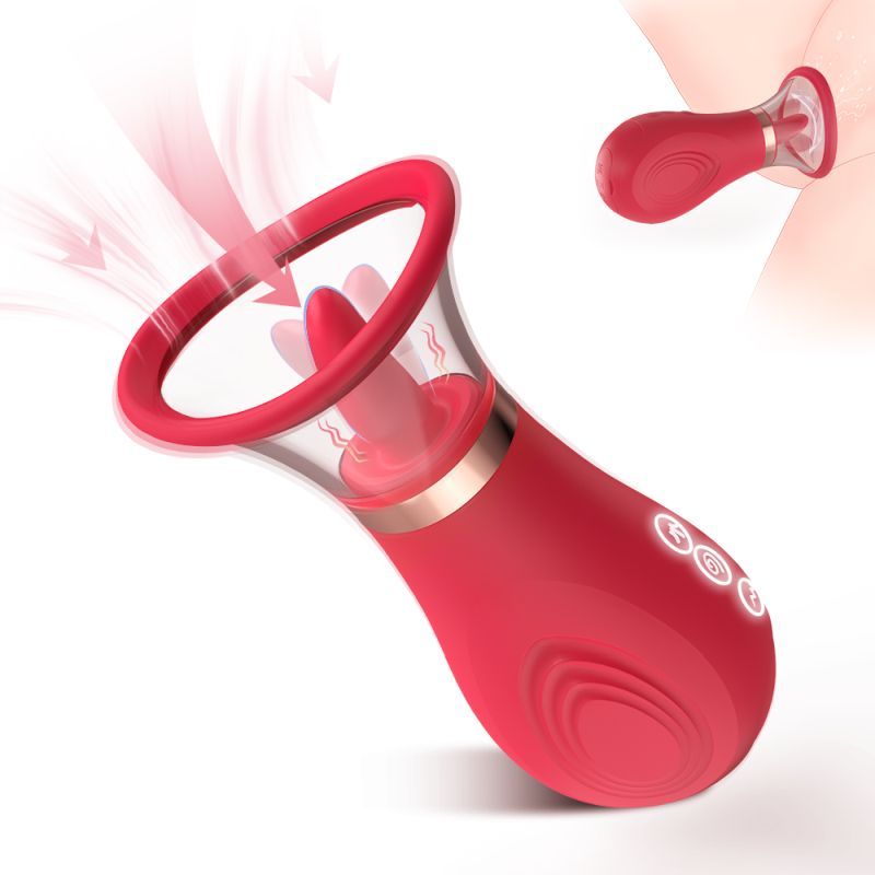 3-in-1 Sucking Licking Tickling Stimulator