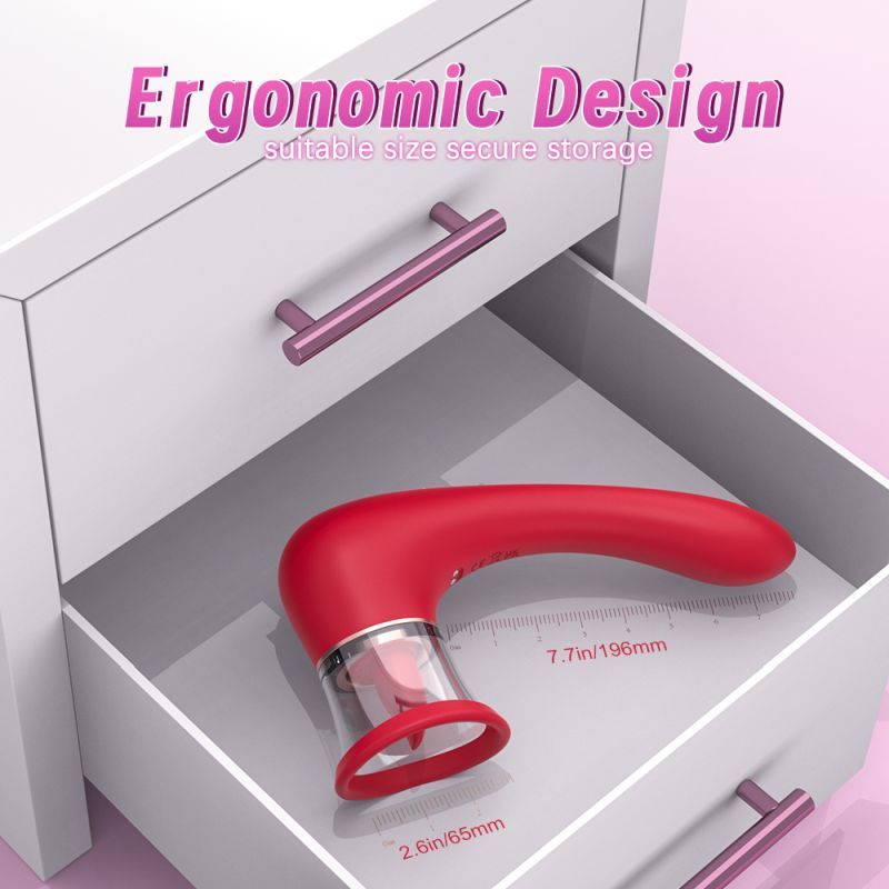 3-in-1 Sucking Licking Vibrating Vaginal Stimulator