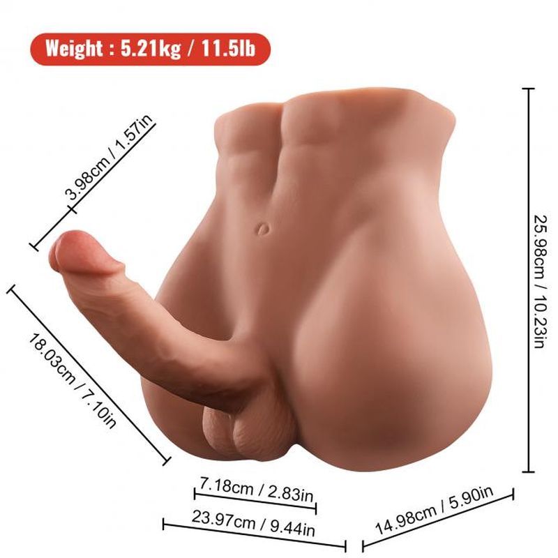 Bartlett 5kg USB Auto Thrusting 15cm Male Cock and Ass