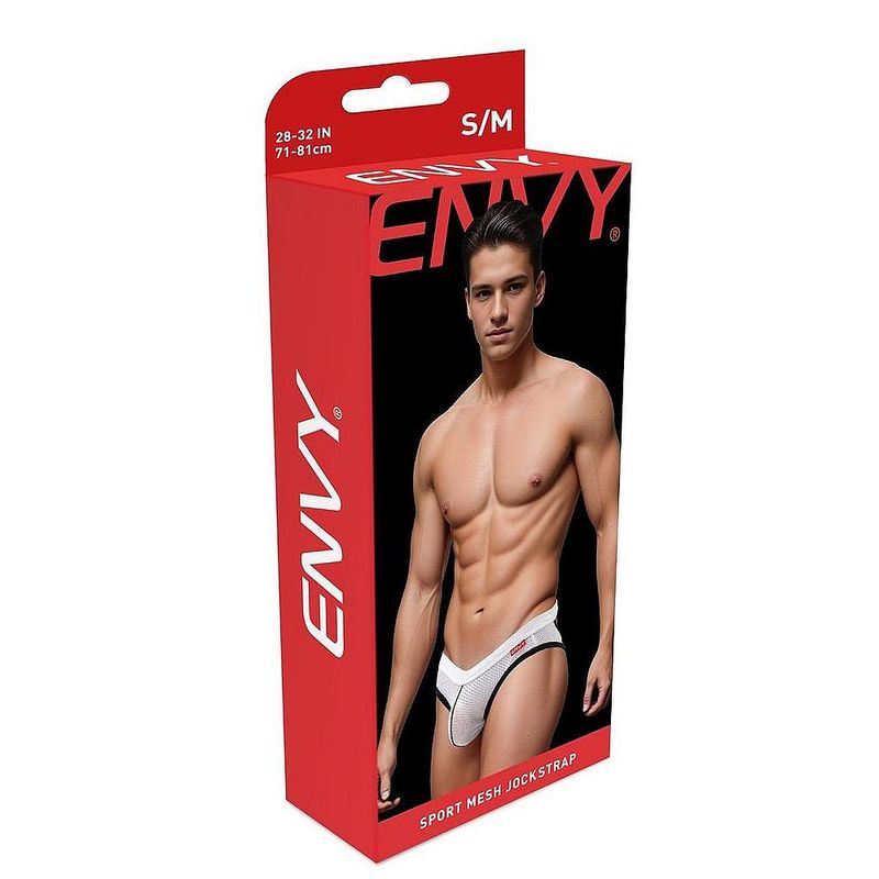 Envy Sport Mesh Jock Black