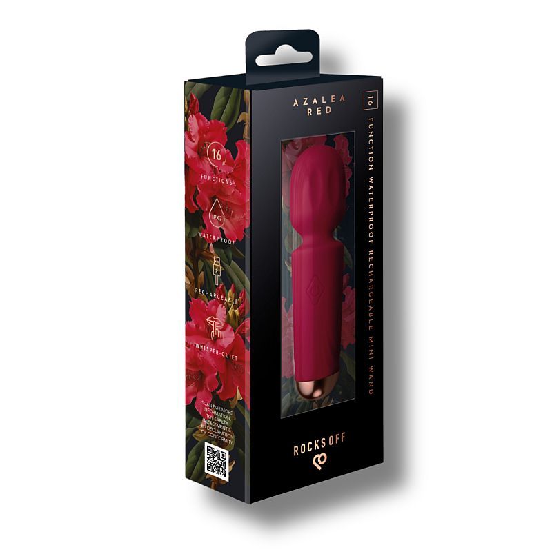 Rechargeable Mini Wand Azalea Red