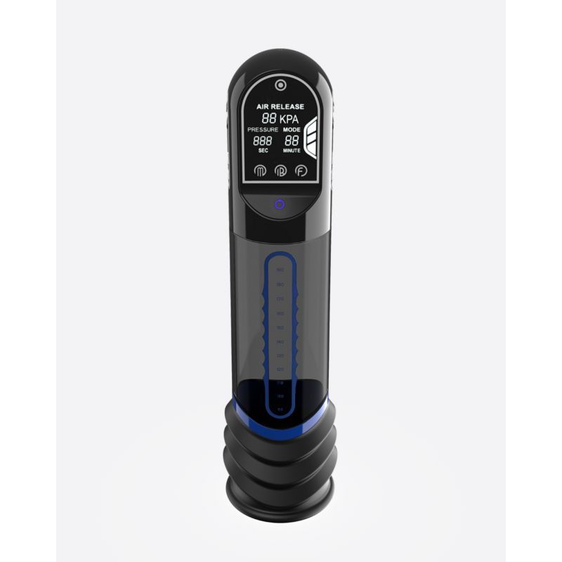 ISP90 Curve Infrared Automatic Penis Pump Blue