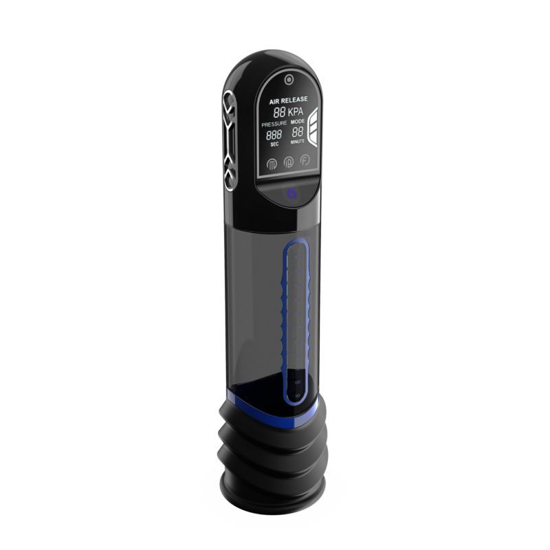 ISP90 Curve Infrared Automatic Penis Pump Blue