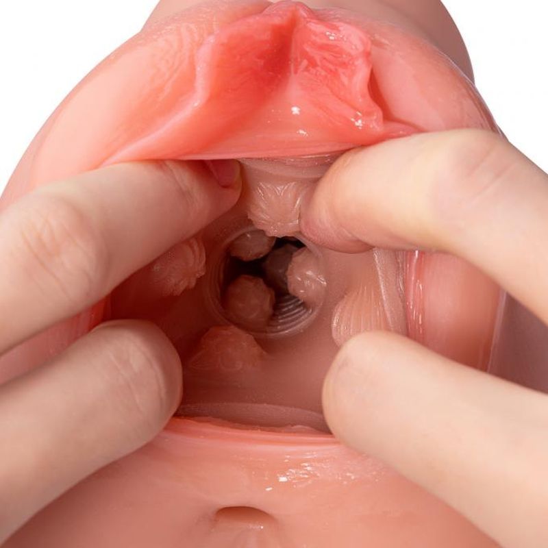 Ramar Realistic Vibrating Anal Vaginal Masturbator