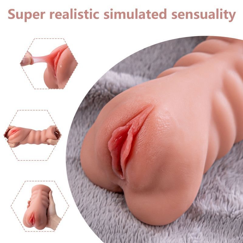 Ramar Realistic Vibrating Anal Vaginal Masturbator