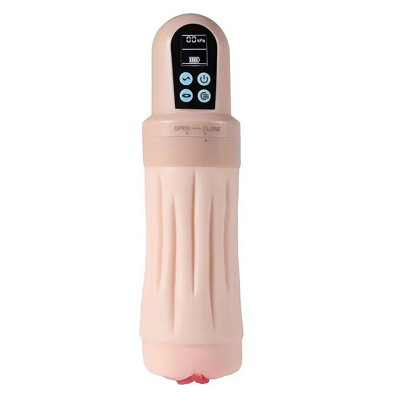 Suctroker Dual Density Vibrating Sucking Vaginal Masturbator V2