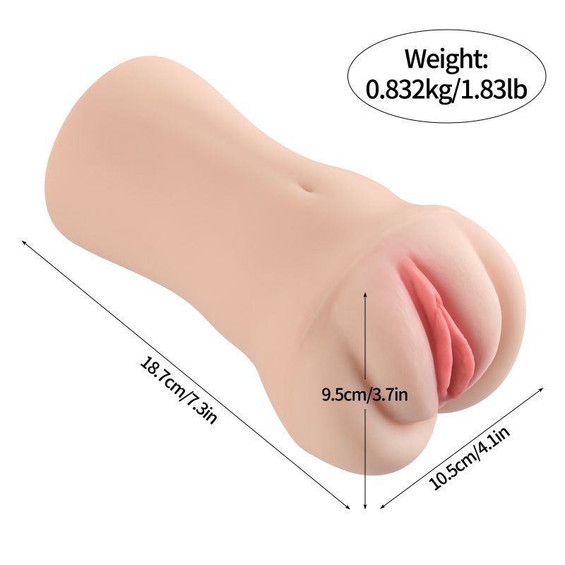 Brenna Dual Density 3 Speed 7 Mode Vibrating Realistic Masturbator