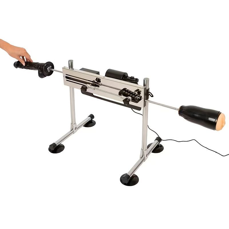 Dual Sided Sex Machine with Attachments