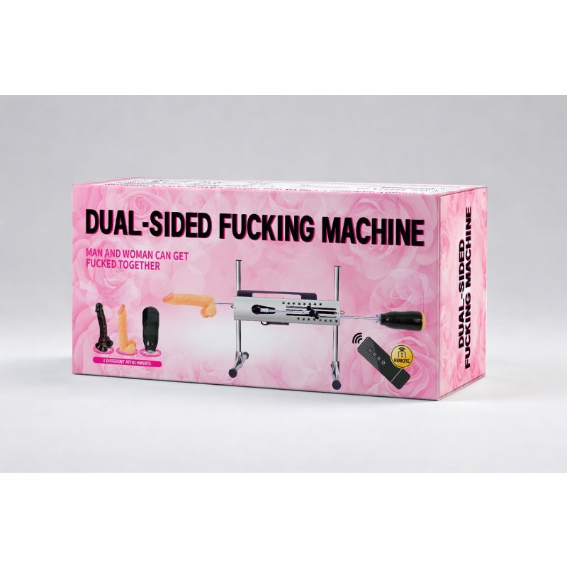 Dual Sided Sex Machine with Attachments