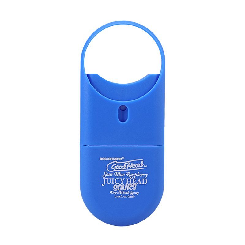 GoodHead Juicy Head Spray To Go Sour Blue Raspberry