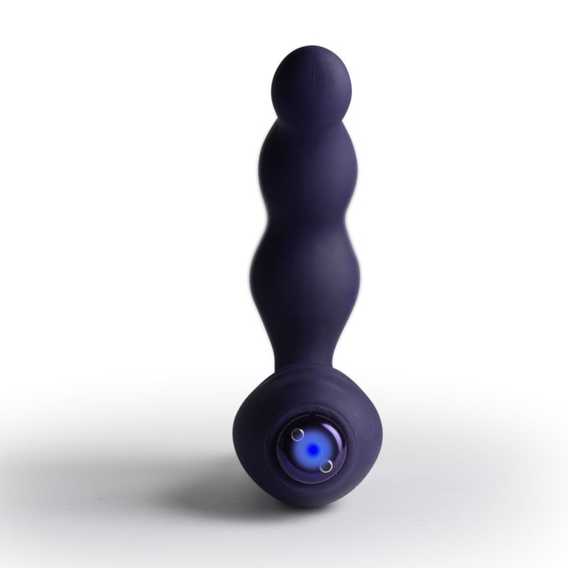 Nova Dominion Beaded P Spot Vibrator Purple