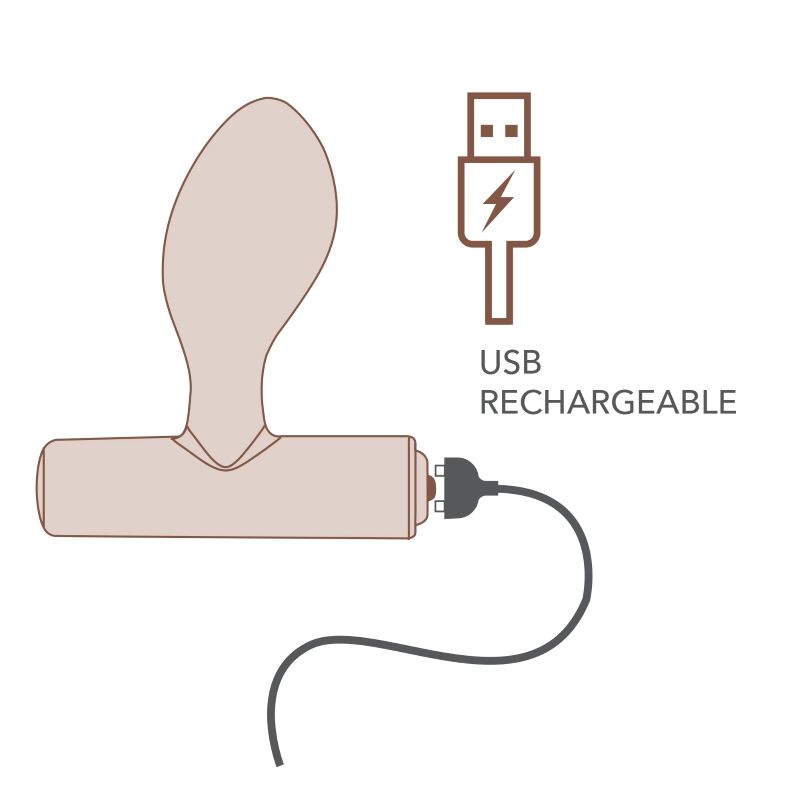 Nova Orbital Butt Plug Vibrator Purple