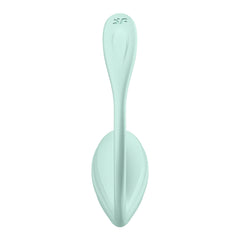 Satisfyer Smooth Petal - Mint - Mint USB Rechargeable Wearable Stimulator with App Control