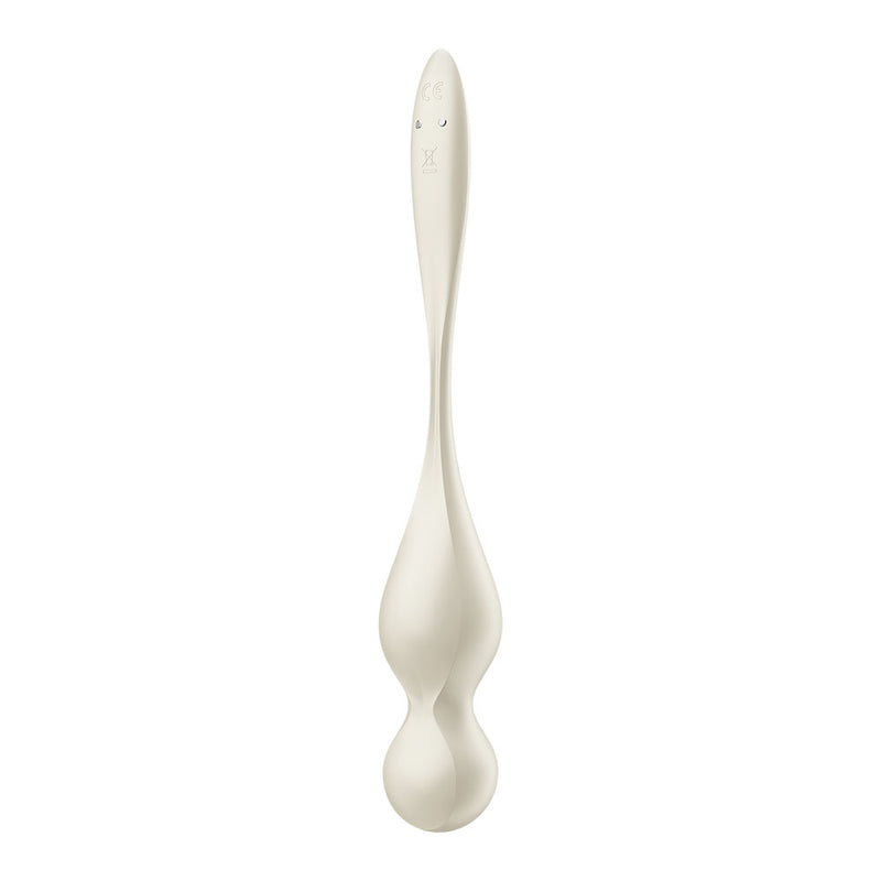 Satisfyer Love Birds 1 - White - White USB Rechargeable Pelvic Floor Trainer with App Control