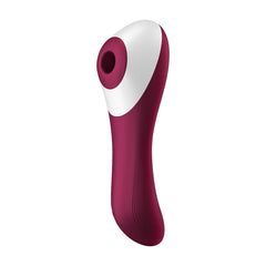 Satisfyer Dual Crush - Red Air Pulse Stimulator with Vibration