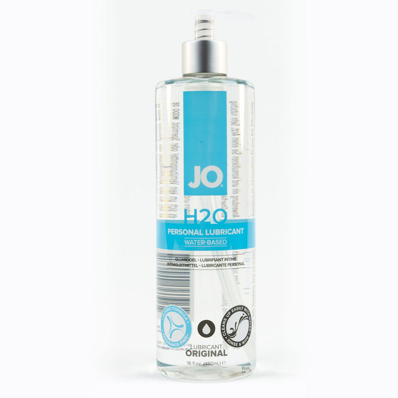 JO H2O Original Lube - 480 mL - Water Based Lubricant - 480 ml Bottle