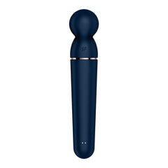 Satisfyer Planet Wand-er - Blue - Blue/Rose Gold USB Rechargeable Massager Wand