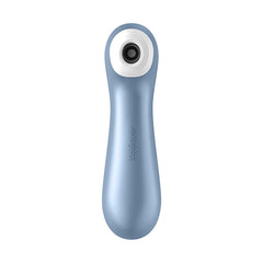 Satisfyer Pro 2+ - Blue Touch-Free USB-Rechargeable Clitoral Stimulator with Vibration