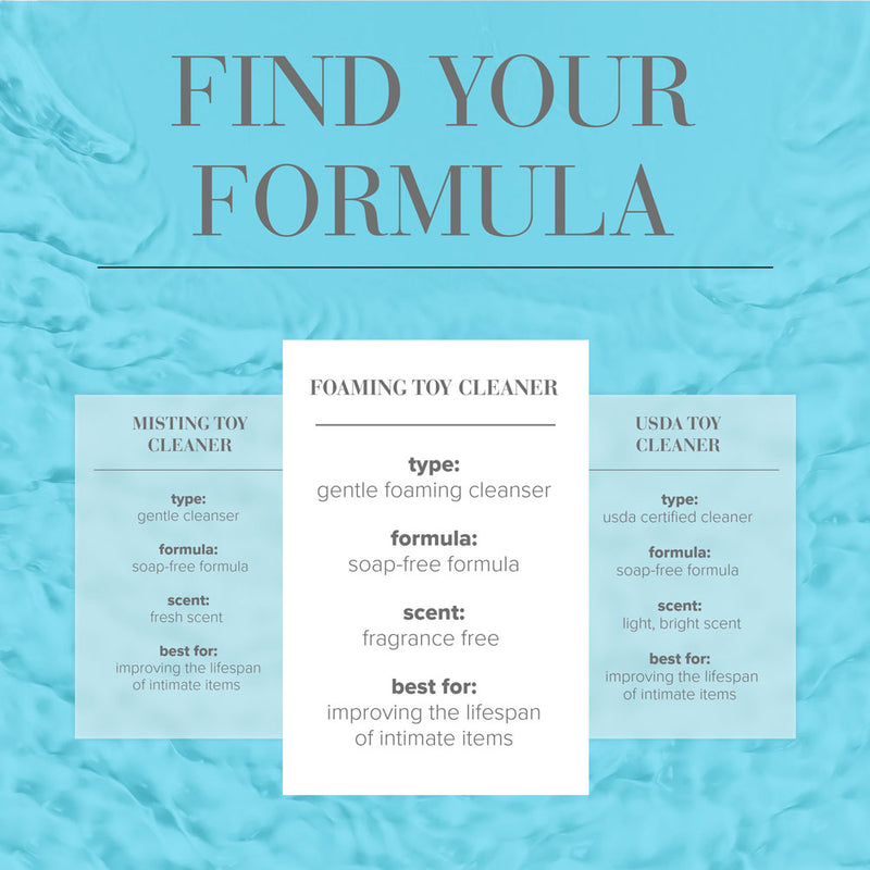 JO Refresh Foaming Toy Cleaner - 50 mL - Foaming Toy Cleaner - 50 ml Bottle