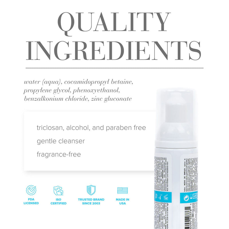 JO Refresh Foaming Toy Cleaner - 50 mL - Foaming Toy Cleaner - 50 ml Bottle