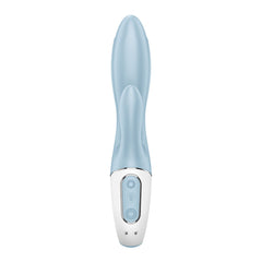 Satisfyer Air Pump Bunny 1 - Blue USB Rechargeable Inflatable Rabbit Vibrator