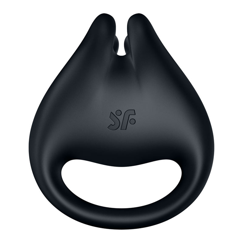 Satisfyer Perfect Pair 1 - Black USB-C Rechargeable Vibrating Couples Ring