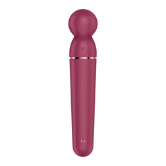 Satisfyer Planet Wand-er - Berry - Berry/Rose Gold USB Rechargeable Massager Wand