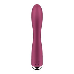 Satisfyer Spinning Rabbit 1 - Red - Red 20 cm USB Rechargeable Rotating Rabbit Vibrator