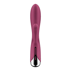 Satisfyer Spinning Rabbit 1 - Red - Red 20 cm USB Rechargeable Rotating Rabbit Vibrator
